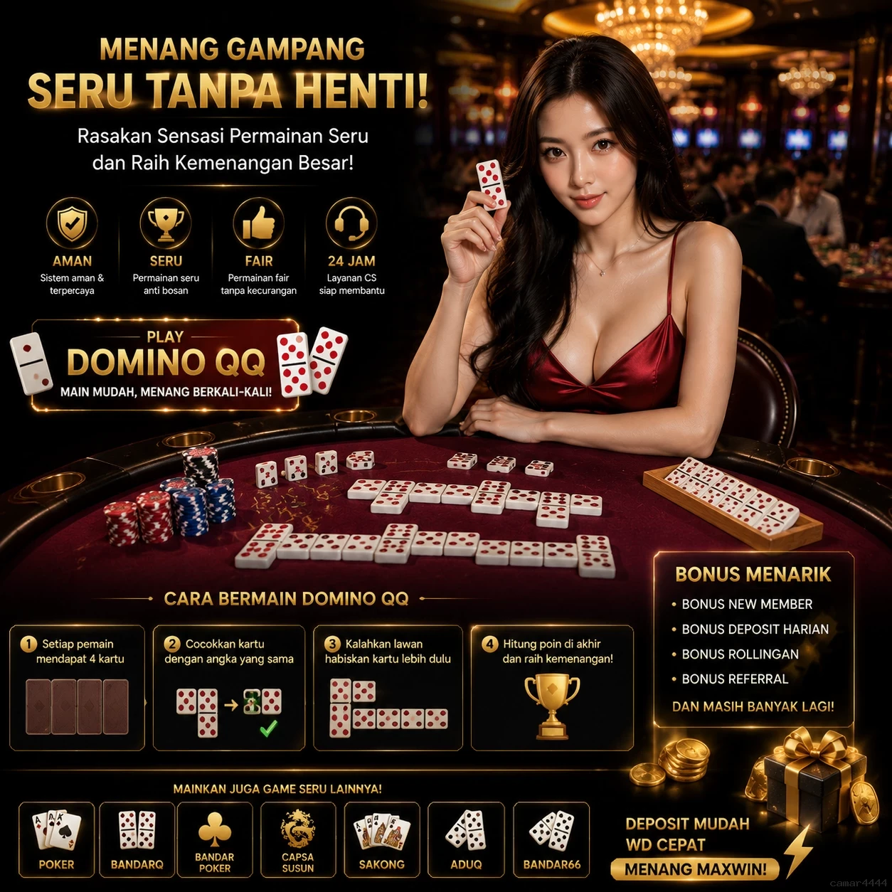 Aplikasi camar4444 Android